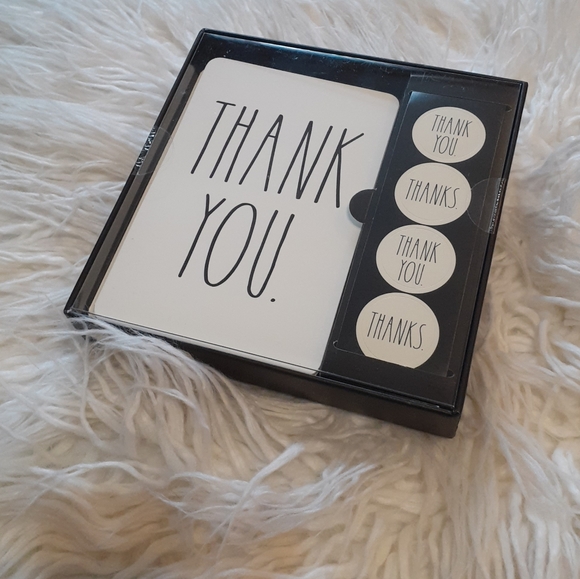 Rae Dunn Note Card Set Brand New Thank You - Picture 2 of 4